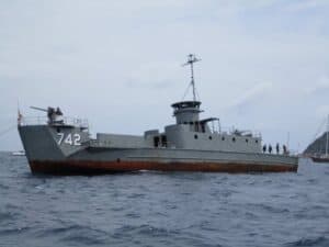 The wreck can be seen when making the specialty diver course on Koh Tao