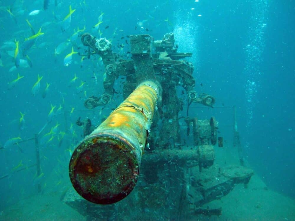 HTMS Sattakut Wreck Koh Tao