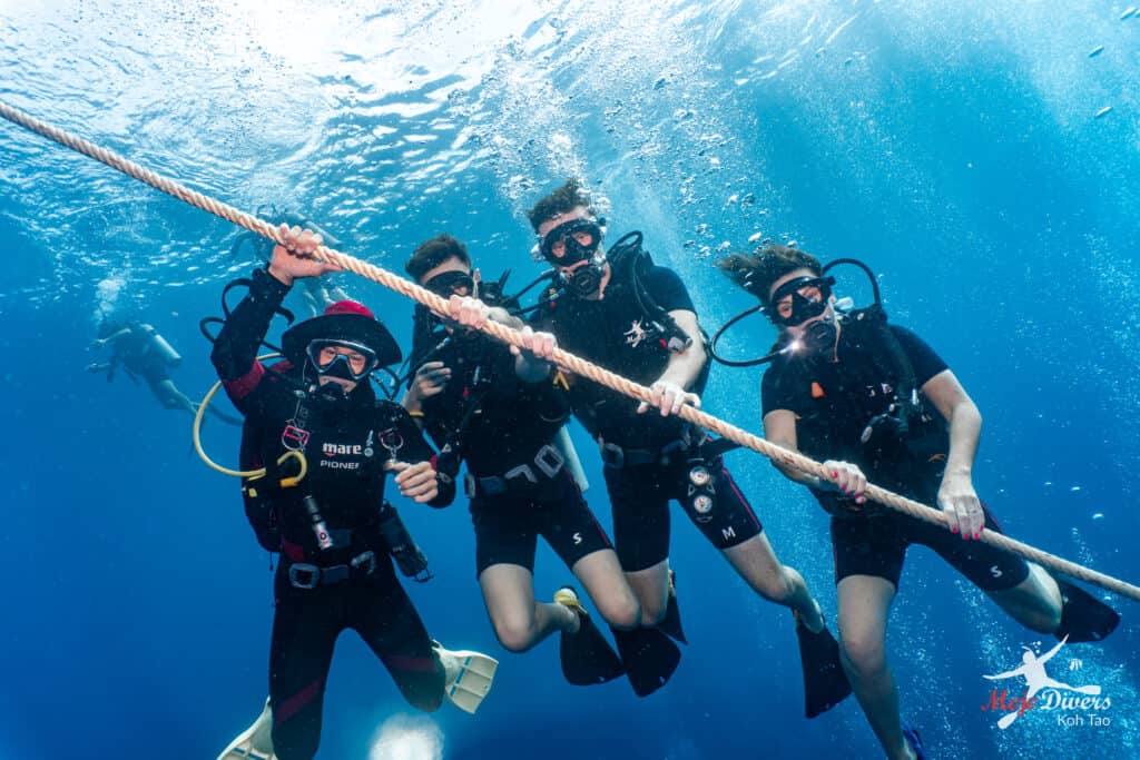 Koh Tao diving, open water coure