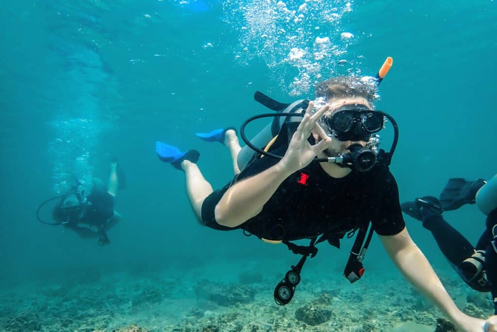 Try scuba diving on Koh Tao