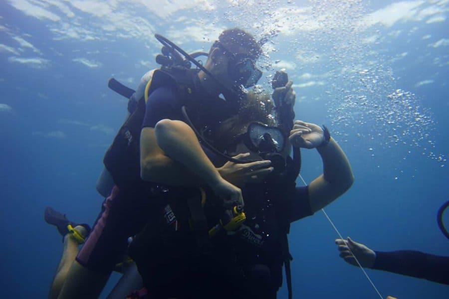 Rescue diver course