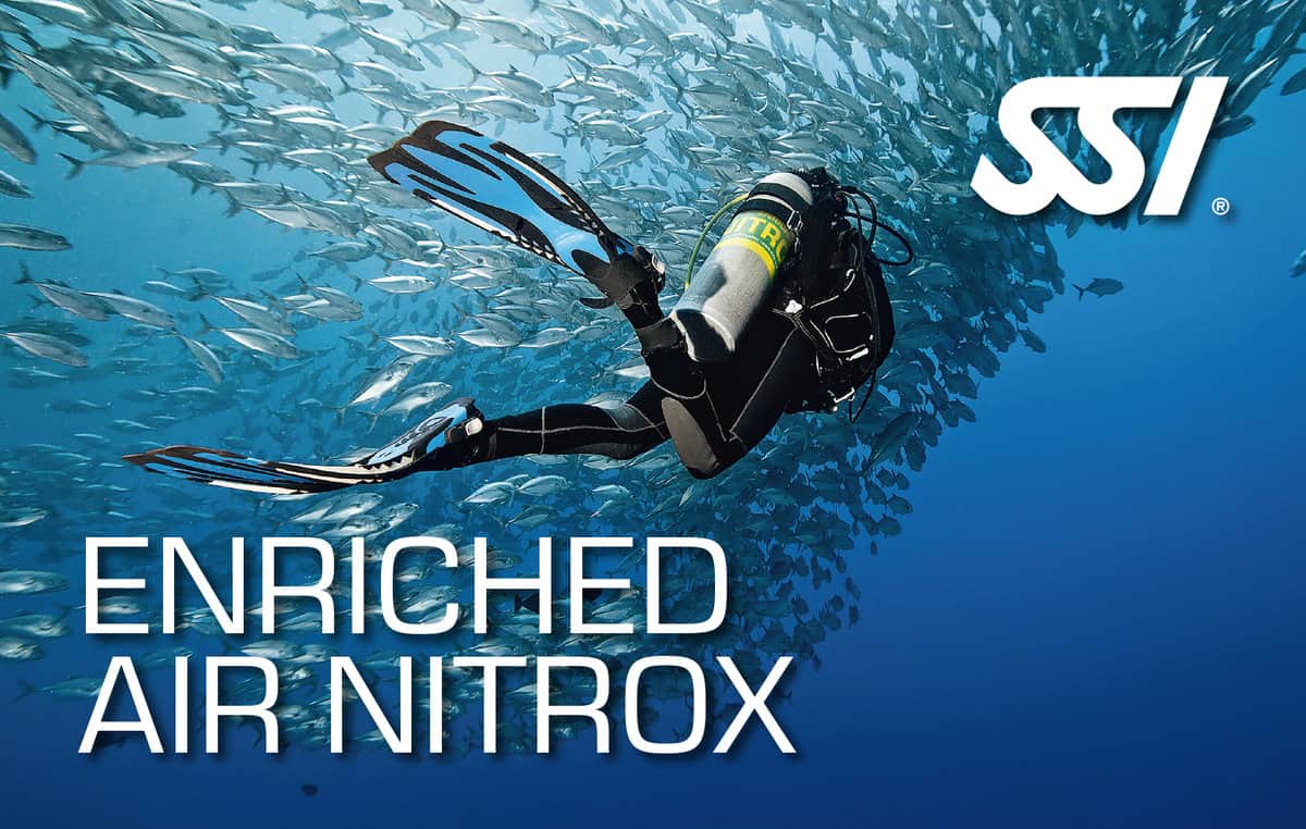 Online scuba diver training from Koh Tao, The enriched air nitrox course