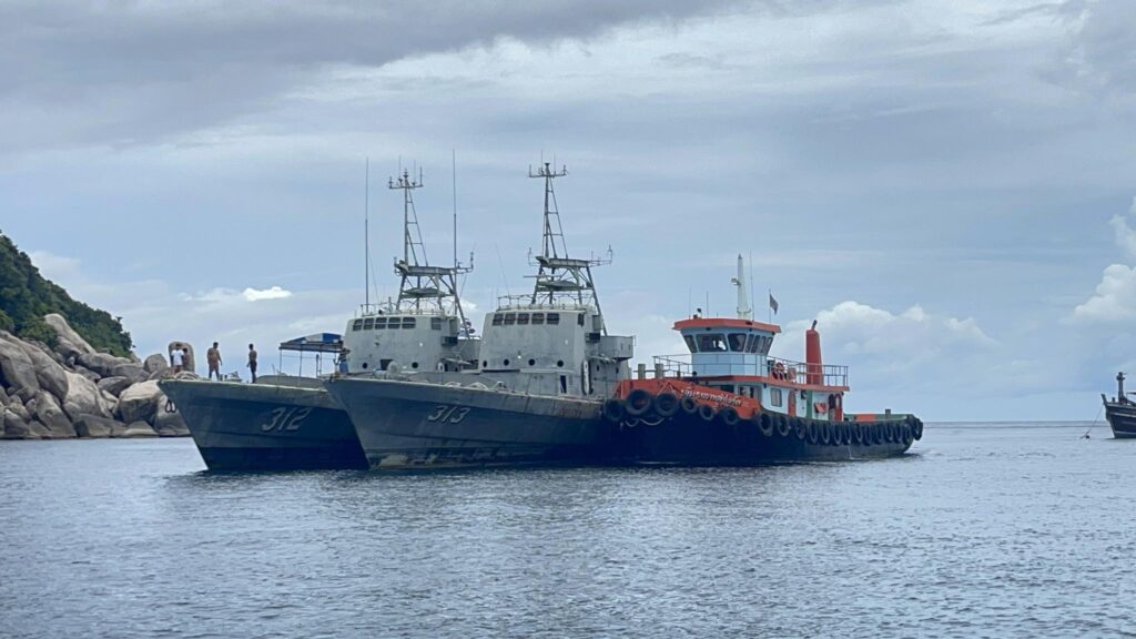 Koh Tao wreck diving courses now have 2 new ships to dive on